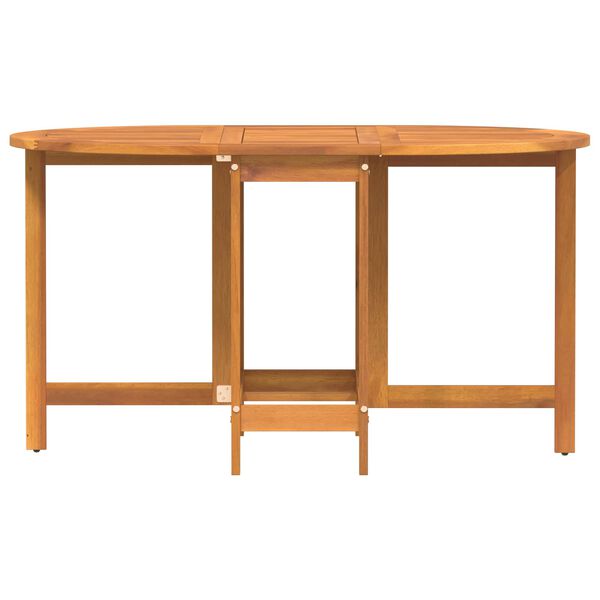 vidaXL Z&aacute;hradn&yacute; st&ocirc;l Hned&aacute; 110 x 60 x 72 cm Pevn&eacute; ak&aacute;ciov&eacute; drevo