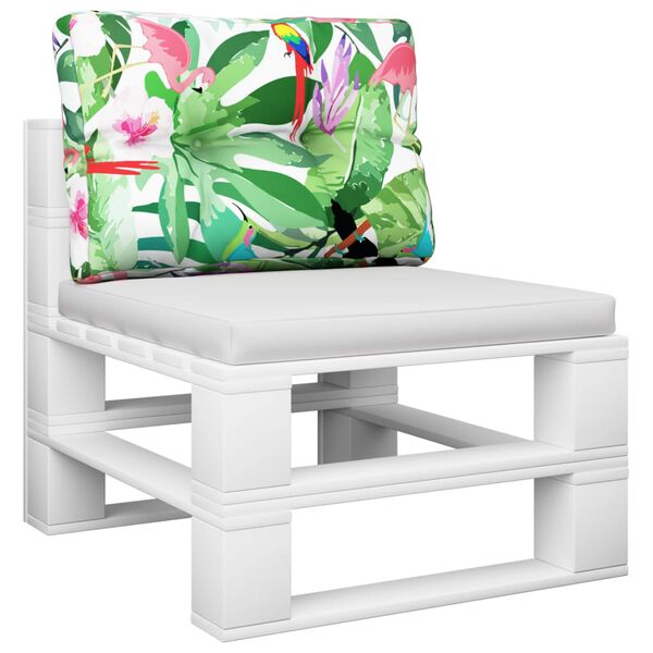 vidaXL Podu&scaron;ka na paletov&uacute; pohovku viacfarebn&aacute; 60x40x12 cm l&aacute;tka