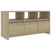 vidaXL TV skrinka, dub sonoma 102x37,5x52,5 cm, kompozitn&eacute; drevo