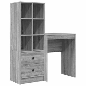 vidaXL St&ocirc;l Siv&yacute; Sonoma 105,5 x 34 x 127 cm 2 ks