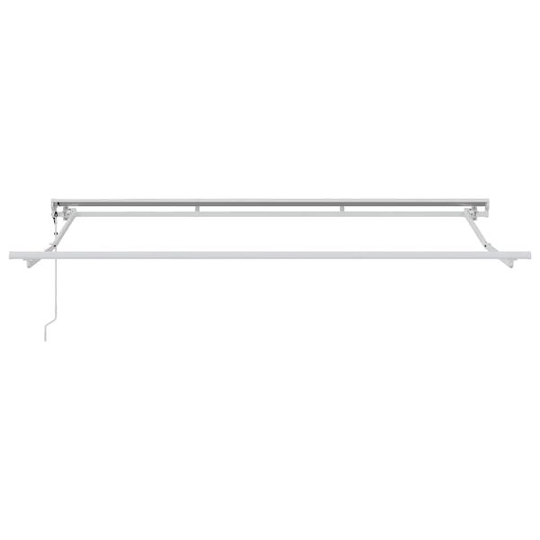 vidaXL Rám markízy Biela 3.5 x 2 m