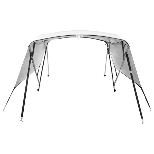 vidaXL Strie&scaron;ka Bimini s 4 obl&uacute;kmi a stenami 243x(200-213)x137 cm