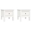 vidaXL Bočn&eacute; stol&iacute;ky 2 ks biele 40x40x39 cm borovicov&yacute; mas&iacute;v