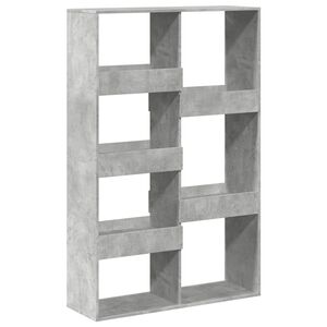 vidaXL Knižnica bet&oacute;novosiv&aacute; 100x33x155,5 cm kompozitn&eacute; drevo