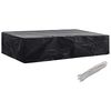 vidaXL Obal na leh&aacute;tko s 8 očkami 218x77x55 cm