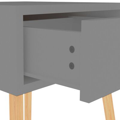 vidaXL Nočný stolík sivý 40x40x56 cm drevotrieska