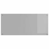vidaXL Kuchynsk&yacute; backsplash 2 pcs Svetlosiv&aacute; 110 x 50 cm tvrden&eacute; sklo