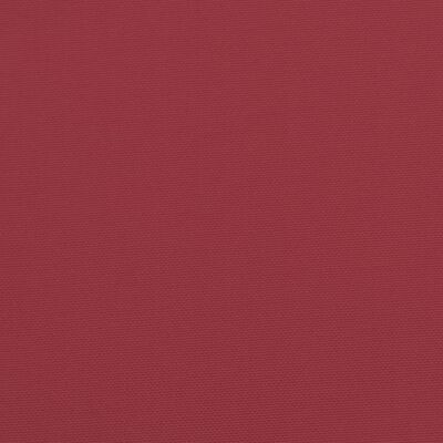 vidaXL Podložky na paletový nábytok 3 ks, červené, látka