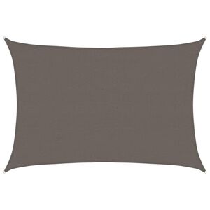 vidaXL Tieniaca plachta 160 g/m&sup2; antracitov&aacute; 4x5 m HDPE