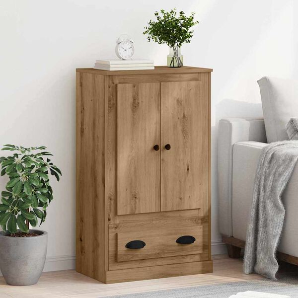 vidaXL Highboard Remeseln&yacute; dub 60 x 35,5 x 103,5 cm Kompozitn&eacute; drevo