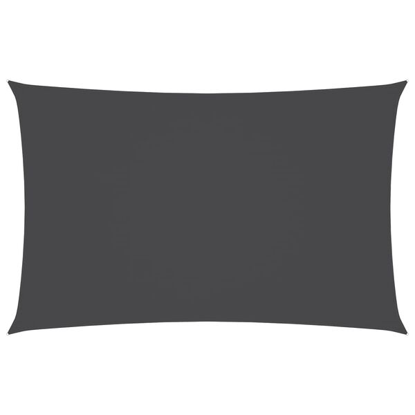 vidaXL Tieniaca plachta, oxford, obdĺžnikov&aacute; 4x7 m, antracitov&aacute;
