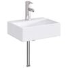 vidaXL Um&yacute;vadlo s bat&eacute;riou a odtokom Chr&oacute;m 39 x 30,5 x 12,5 cm
