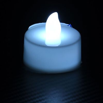 vidaXL Elektrické čajové sviečky bez plameňa LED 20 ks farebné