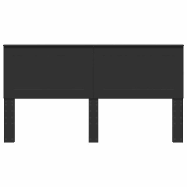 vidaXL Zadn&eacute; čelo Čierny dub 200 cm Kompozitn&eacute; drevo