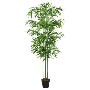 vidaXL Umel&yacute; bambusov&yacute; strom 240 listov 80 cm zelen&yacute;