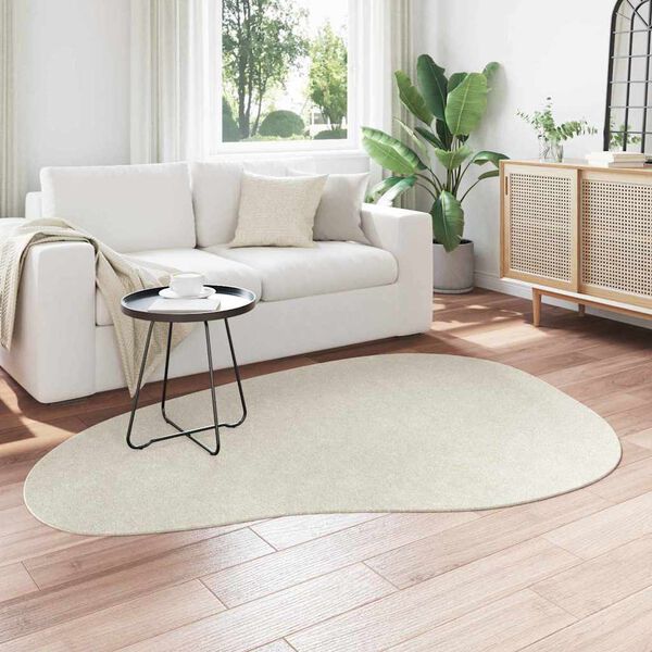 vidaXL Kusov&eacute; koberce HUARTE Kr&eacute;mov&aacute; 140 x 200 cm Polyester