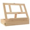 vidaXL Stolov&yacute; stojan so z&aacute;suvkou 33,5x25,5x7 cm mas&iacute;vna borovica