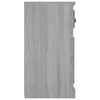 vidaXL Komoda sivá sonoma 70x35,5x67,5 cm spracované drevo