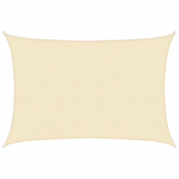 vidaXL Tieniaca plachta 160 g/m&sup2; kr&eacute;mov&aacute; 5x6 m HDPE