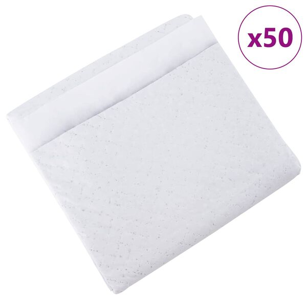 vidaXL Tréningová podložka pre domácich miláčikov 50 pcs 45 x 33 cm
