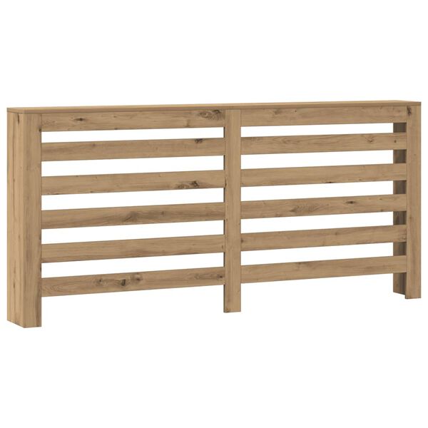 vidaXL Kryt na radi&aacute;tor dub artisan 175x20x82 cm kompozitn&eacute; drevo