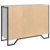 vidaXL Komoda siv&aacute; sonoma 101x35,5x74,5 cm kompozitn&eacute; drevo