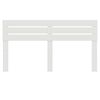 vidaXL Zadn&eacute; čelo Biela 180 cm Kompozitn&eacute; drevo