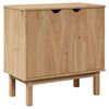 vidaXL Predsiňov&aacute; skriňa OTTA 75x40x75 cm borovicov&yacute; mas&iacute;v