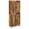 vidaXL Highboard Star&eacute; drevo 69,5 x 34 x 180 cm Kompozitn&eacute; drevo