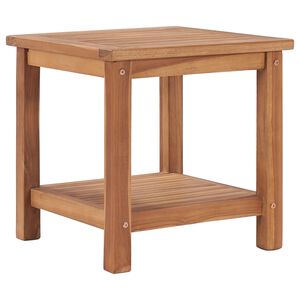 vidaXL Konferenčn&yacute; stol&iacute;k 45x45x45 cm, t&iacute;kov&yacute; mas&iacute;v