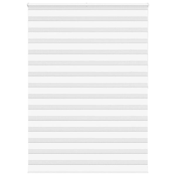 vidaXL Zebra roleta biela 165x200 cm &scaron;&iacute;rka l&aacute;tky 160,9cm polyester