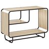 vidaXL Pr&iacute;born&iacute;k Dub sonoma 93.5 x 37.5 x 64.5 cm spracovan&eacute; drevo