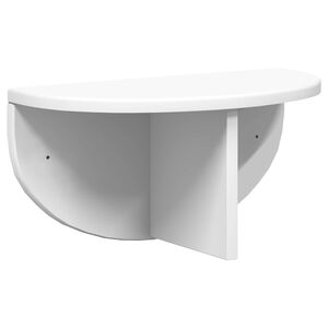 vidaXL Stenn&aacute; polica N&aacute;stenn&yacute; Biela 38 x 19 x 19 cm Kompozitn&eacute; drevo