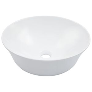 vidaXL Um&yacute;vadlo biele 41x12,5 cm keramick&eacute;