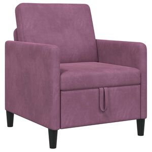 vidaXL Sofa s &uacute;ložn&yacute;m priestorom Fialov&aacute; 72 x 78 x 87 cm Polyester