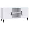vidaXL TV skrinka Biela 102 x 34,5 x 50 cm Kompozitn&eacute; drevo