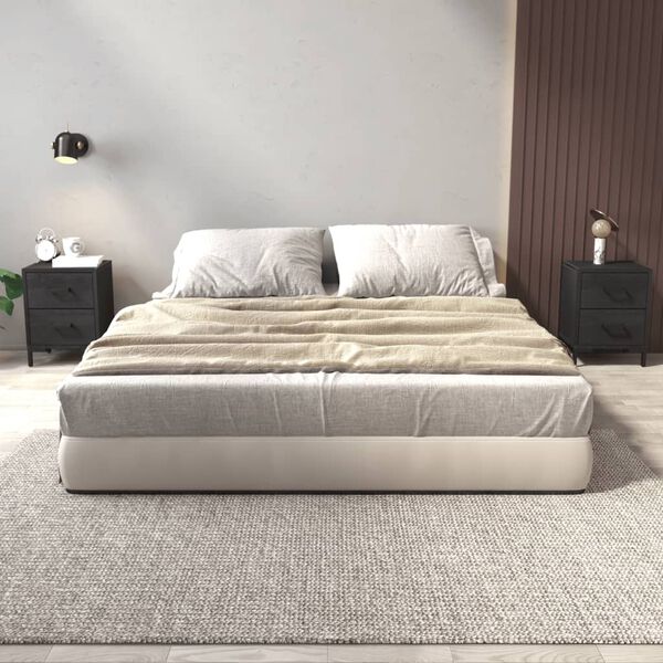 vidaXL Nočné stolíky 2 ks čierne 36x30x45 cm borovicový masív