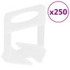 vidaXL Podložky na vyrovn&aacute;vanie dlažd&iacute;c 250 ks 1,5 mm