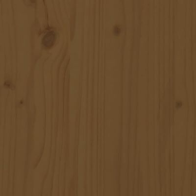 vidaXL Záhradné ležadlá 2 ks so stolíkom medovo-hnedé borovicový masív