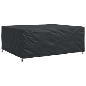vidaXL Obal na n&aacute;bytok Jednofarebn&yacute; Čierna 250 x 210 x 70 cm 420D
