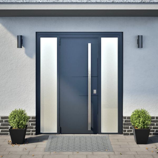 vidaXL Z&aacute;hradn&eacute; kvetin&aacute;če 2 ks, čierne 30x30x30 cm, oceľ