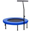 vidaXL Fitness trampol&iacute;na s rukov&auml;ťou a bezpečnostnou podložkou 102 cm