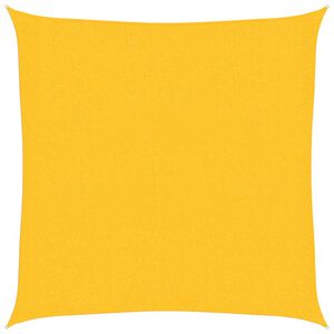 vidaXL Tieniaca plachta 160 g/m&sup2; žlt&aacute; 2x2 m HDPE