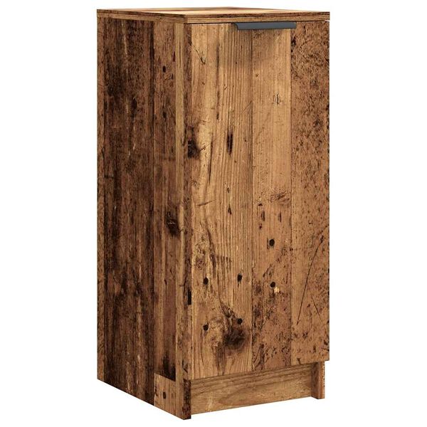 vidaXL Skrinka na top&aacute;nky Old Wood 29,5x35x70 cm Engineered Wood