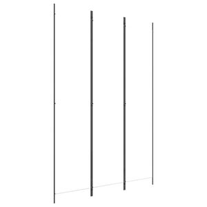 vidaXL 3-panelov&yacute; parav&aacute;n biely 150x220 cm l&aacute;tkov&yacute;