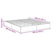 vidaXL Otomanov&yacute; posteľn&yacute; r&aacute;m s &uacute;ložiskom Sonoma dub 193 x 120 x 25 cm