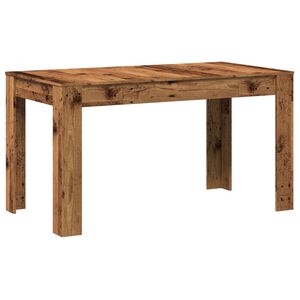 vidaXL Jed&aacute;lensk&yacute; st&ocirc;l star&eacute; drevo 140x74,5x76 cm kompozitn&eacute; drevo