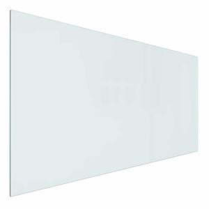 vidaXL Sklenen&aacute; doska krbu Priehľadn&aacute; 100 x 50 cm Sklo