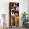 vidaXL Highboard Star&eacute; drevo 69,5 x 34 x 180 cm Kompozitn&eacute; drevo