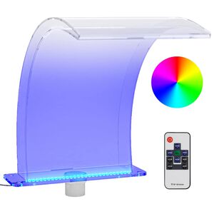 vidaXL Baz&eacute;nov&aacute; font&aacute;na s RGB LED di&oacute;dami akrylov&aacute; 50 cm